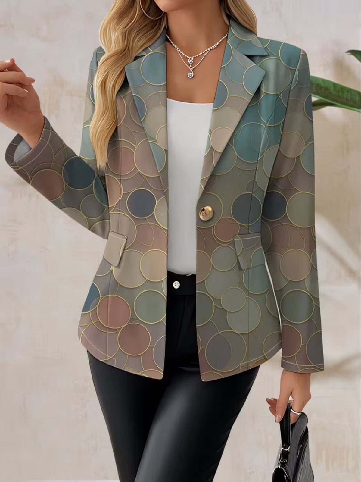 Capucine | Dot Mosaic Blazer