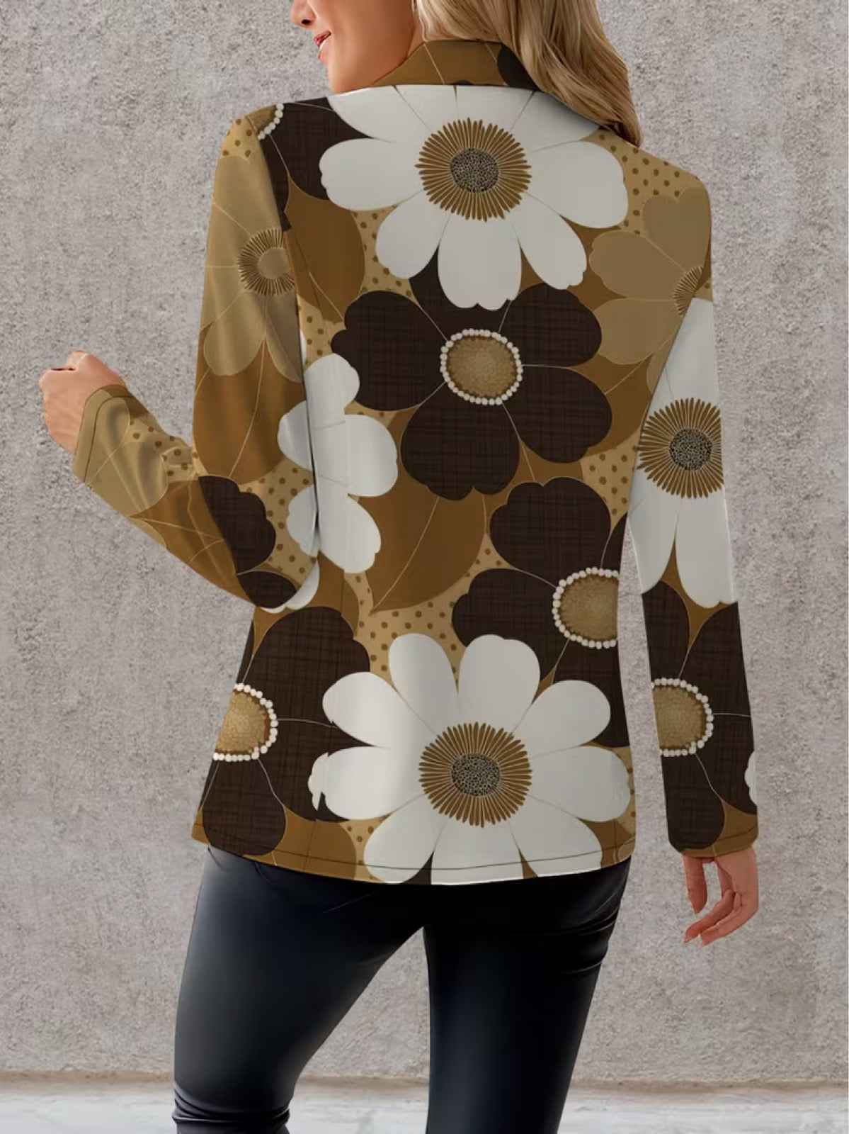Clothilde | Daisy Print Blazer