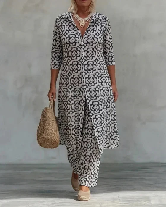 Sara | Two Piece Set with Buttons