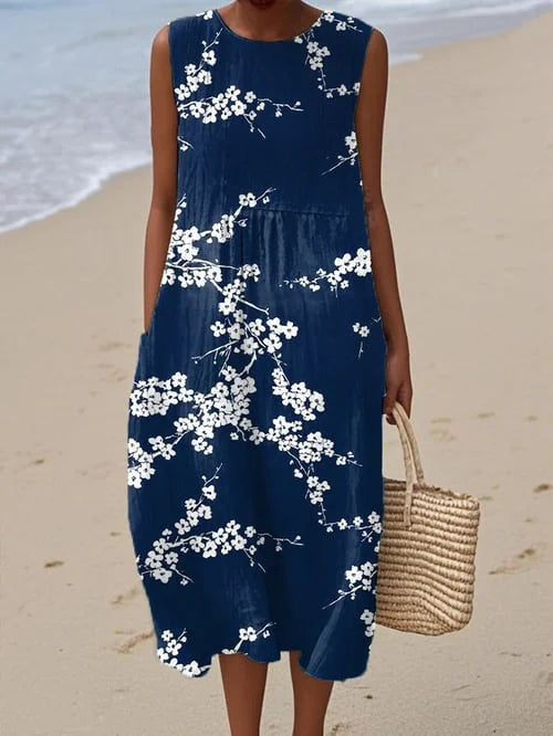 Sakura | Floral Boho Maxi Dress
