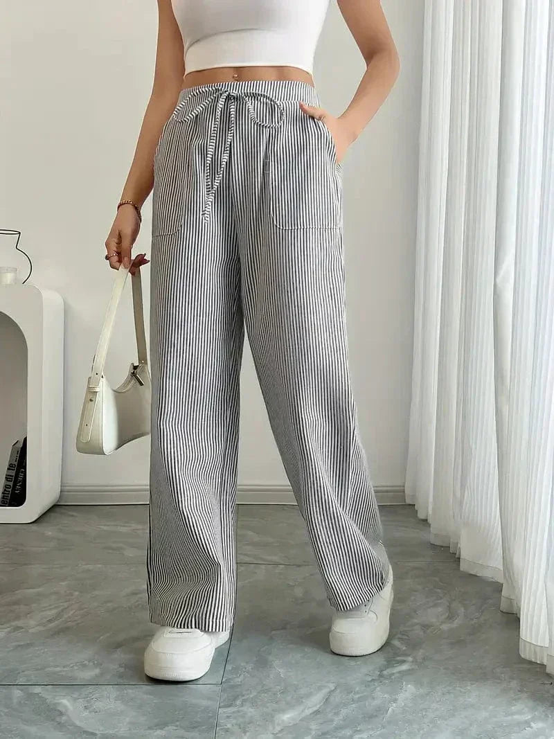 Liora | Stripe Pants