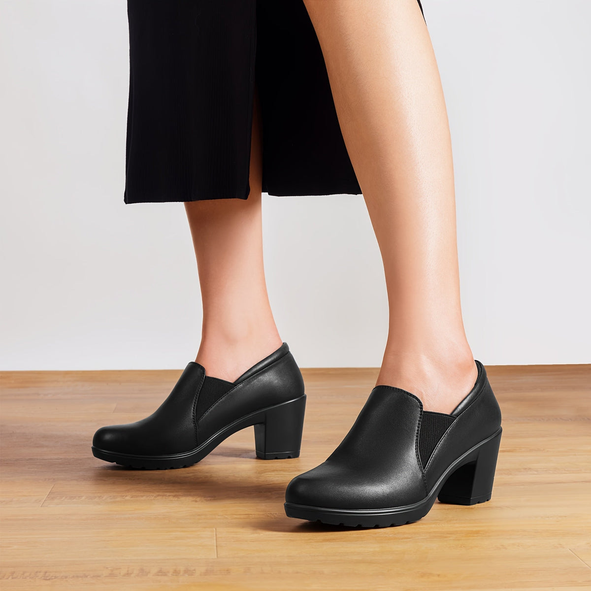 Millie | Block Heel Loafers