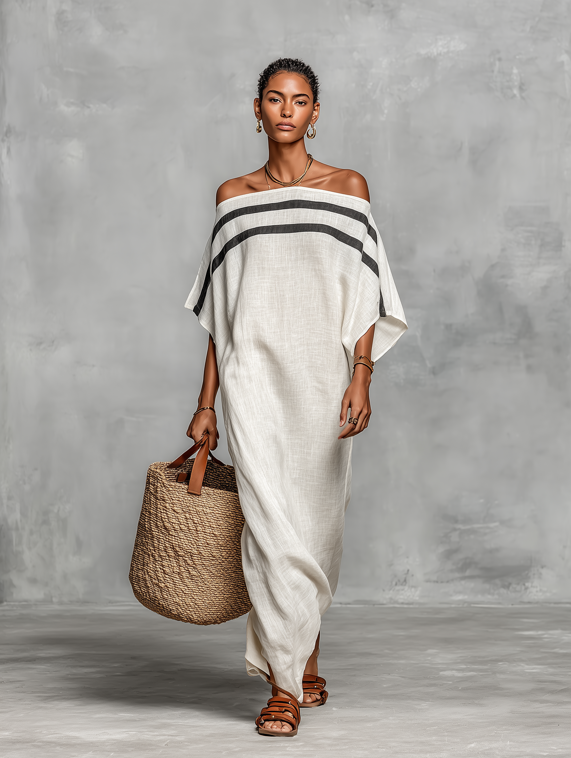 Patricia | Elegant Off Shoulder Maxi Dress