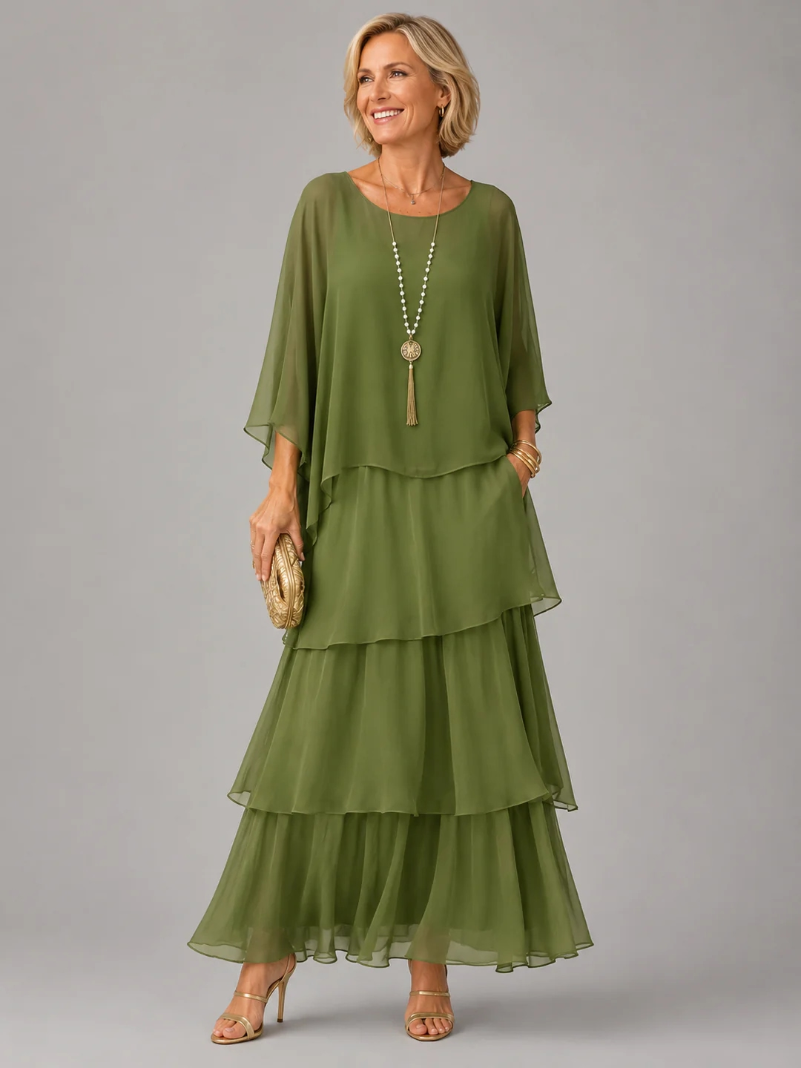 Elspeth | Elegant Flowy Maxi Dress