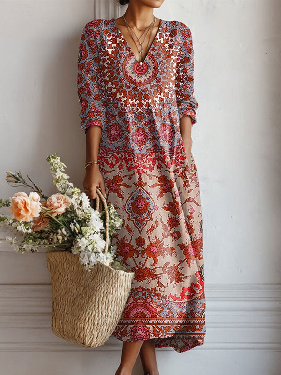 Cerys | Bohemian Maxi Dress