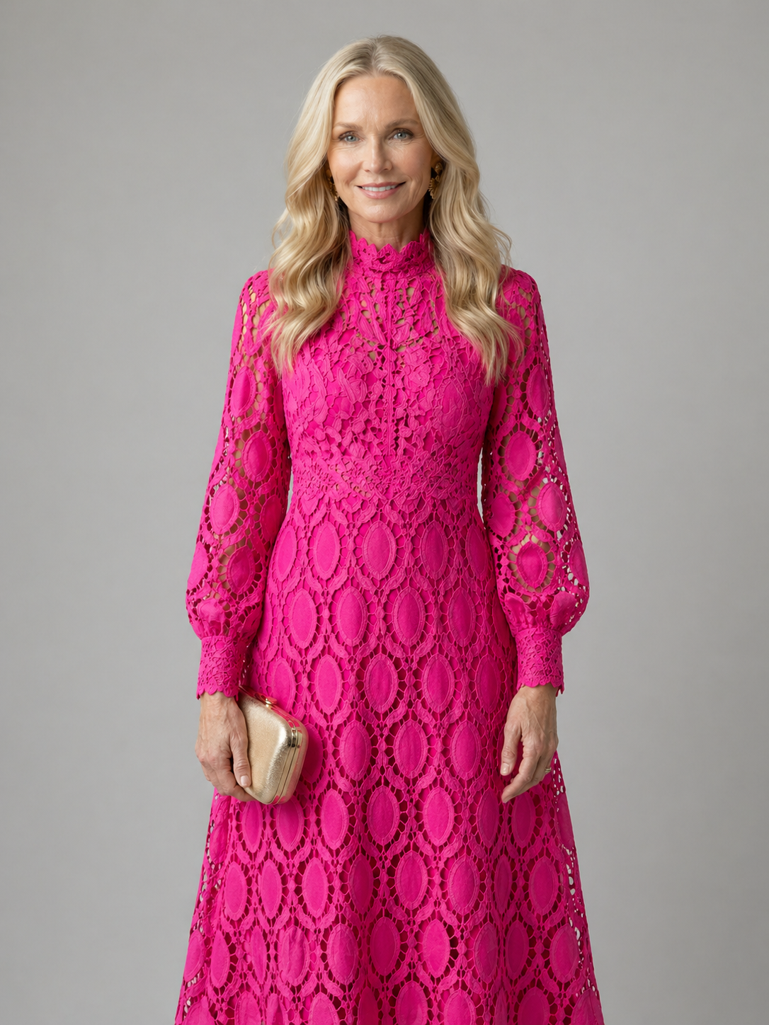 Ottilie | Lace Midi Dress