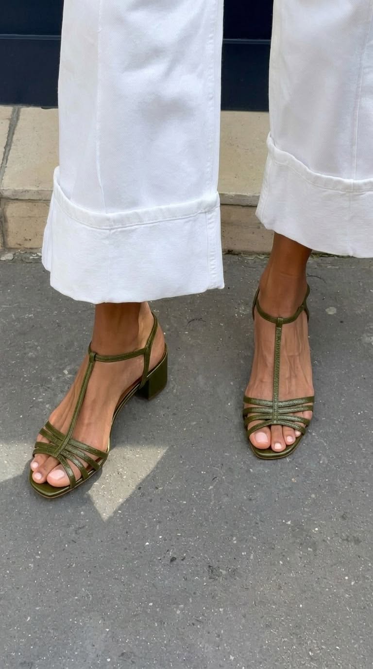 Allegra — Gold Sandals, Everyday Elegance