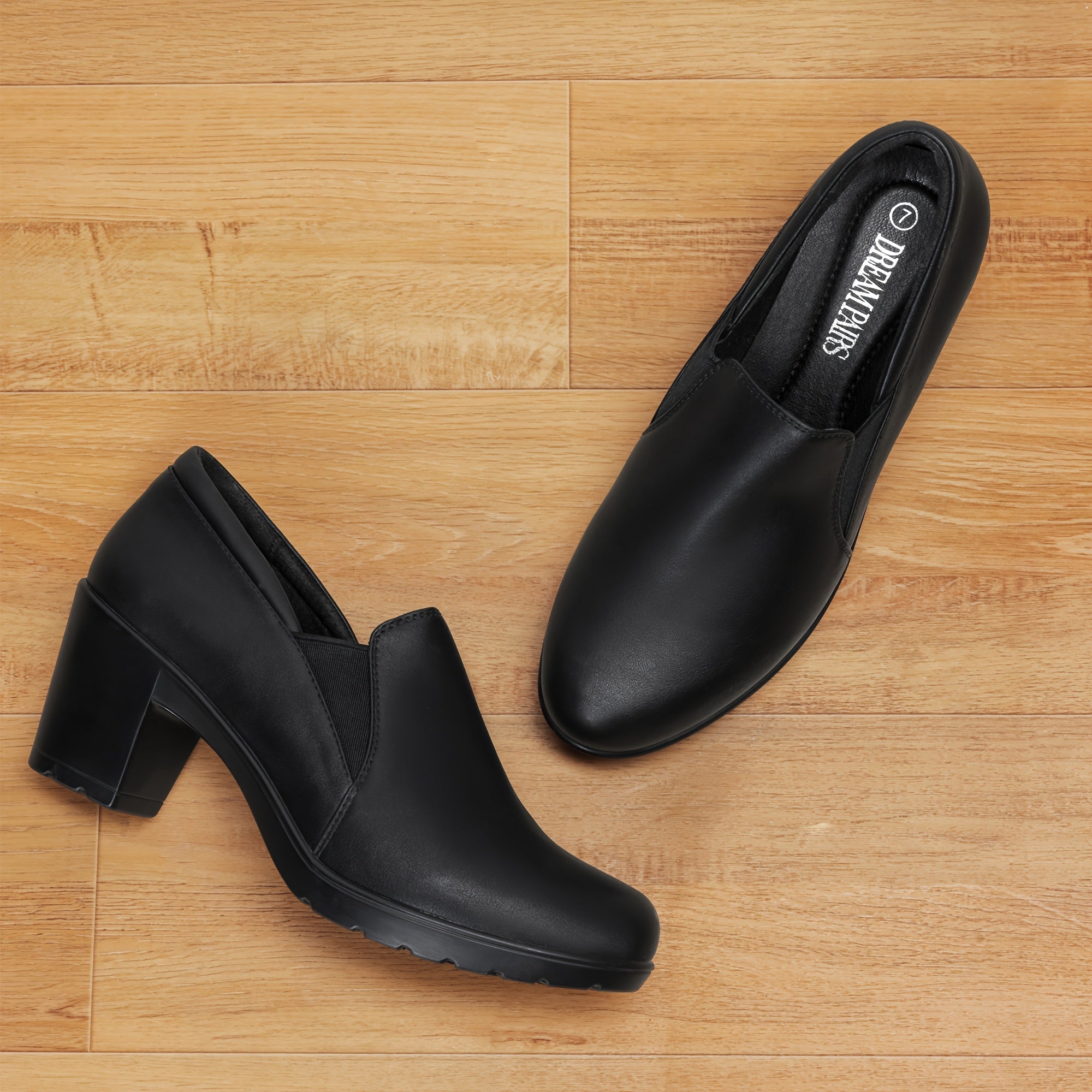 Millie | Block Heel Loafers