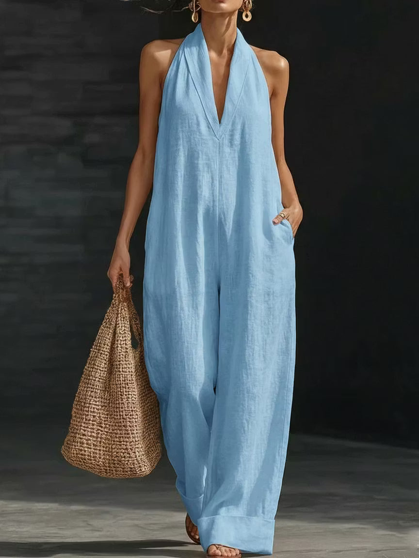 Renata | Relaxed Wide Leg Jumpsuit
