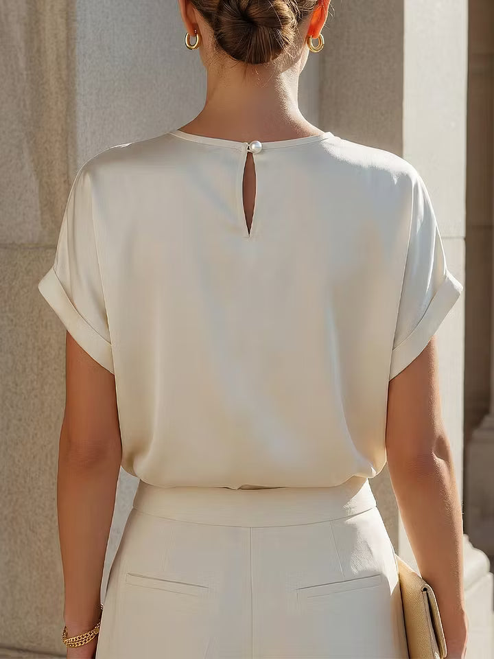 Yvette | Relaxed Cap Sleeve Blouse