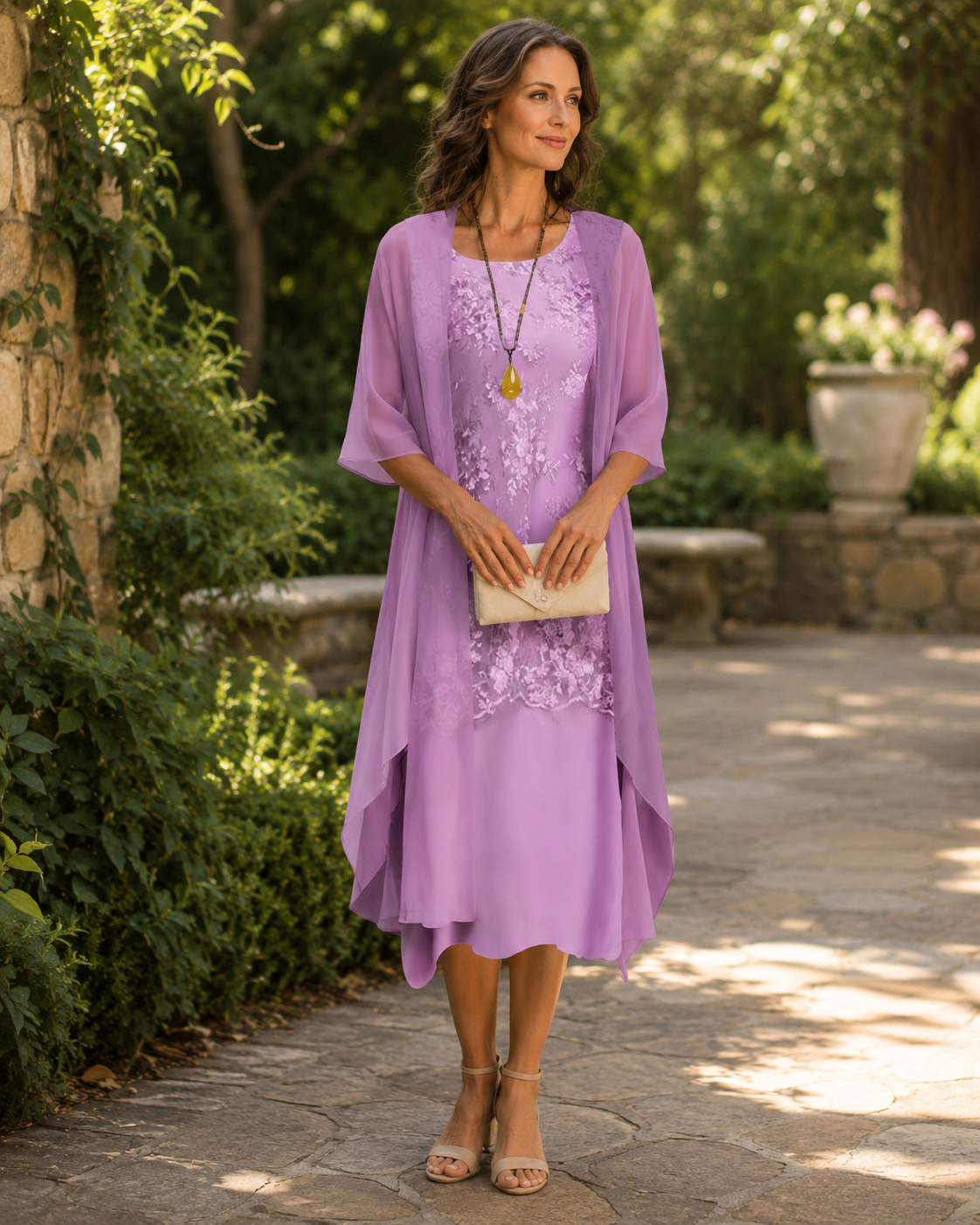 Gabrielle | Graceful Draped Two Piece Set