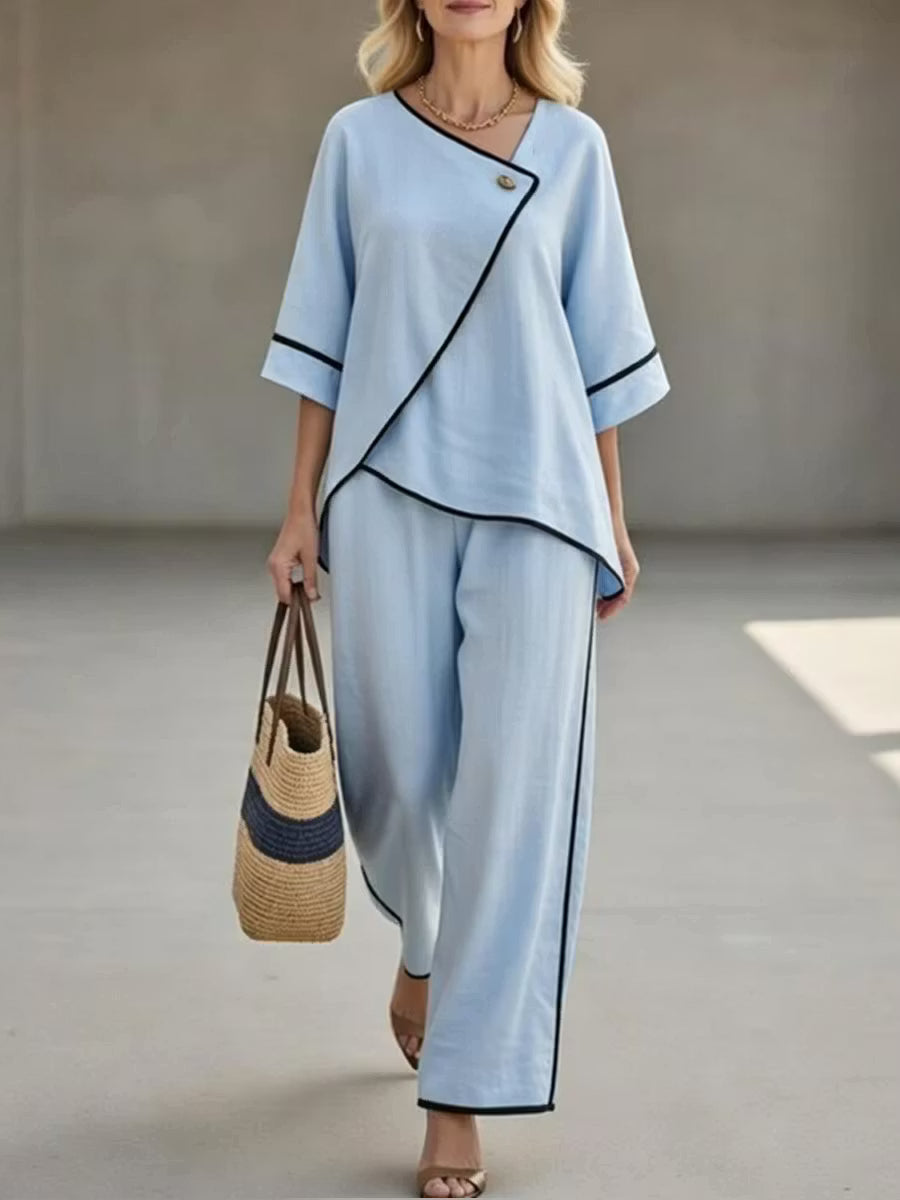 Belinda | Asymmetric Two Piece Set