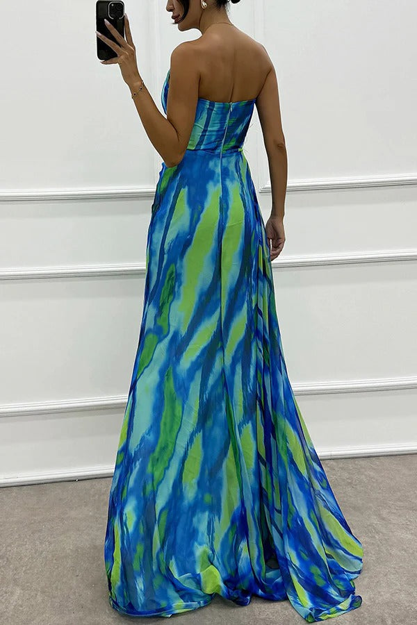 Hermione | Vibrant Draped Dress