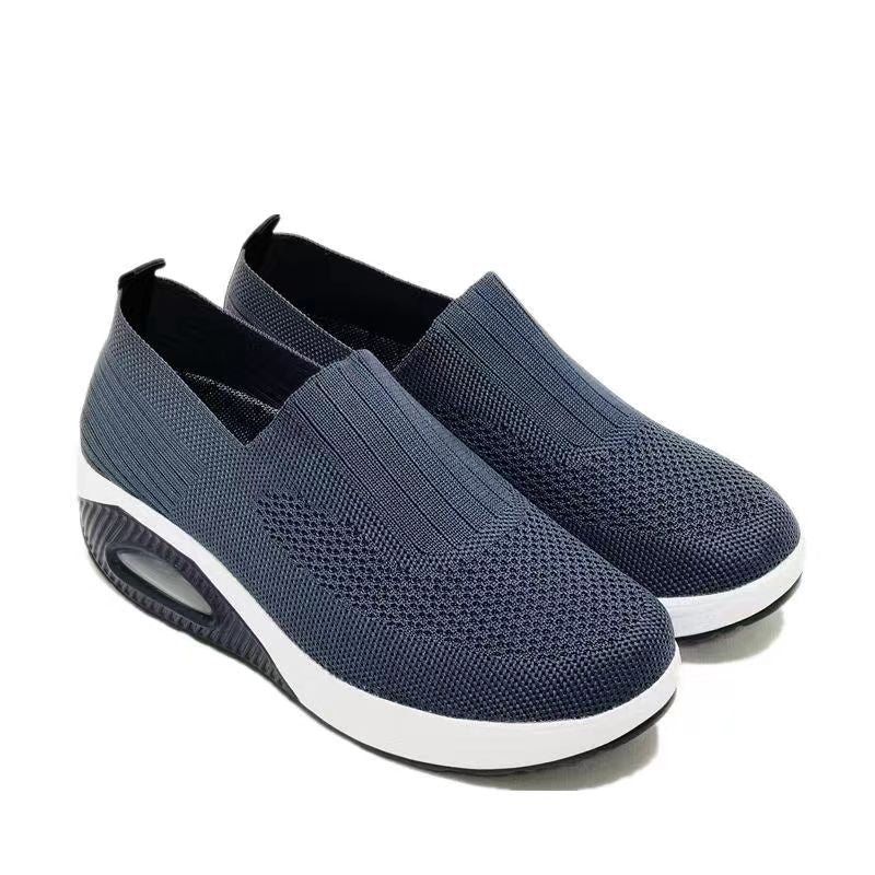 Barbara | Cushioned Mesh Slip On Shoes