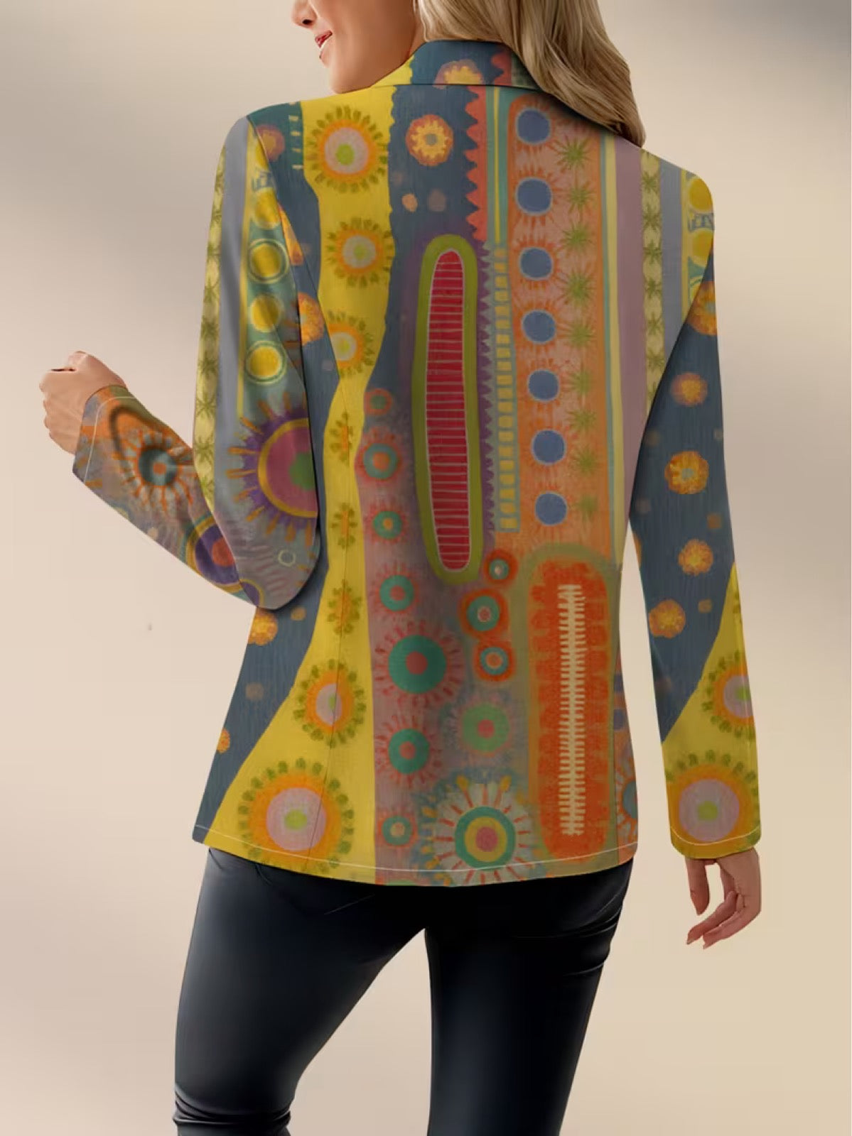 Faustine | Bohemian Medallion Blazer