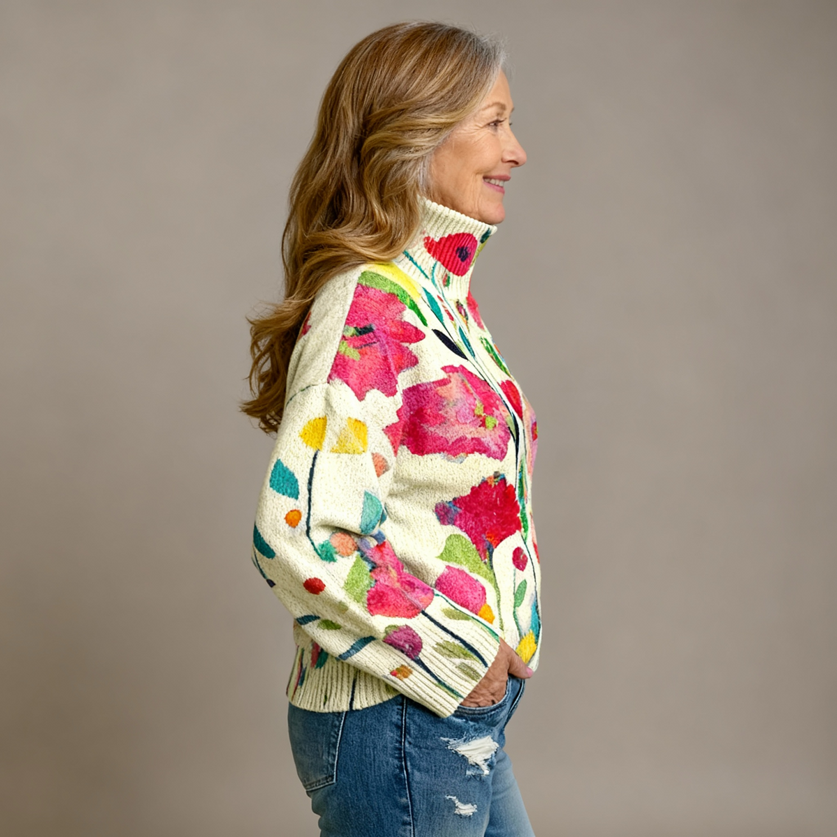 Emma | Vintage Turtleneck Jumper