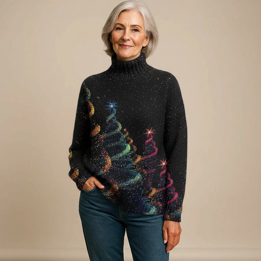 Ella | Christmas Turtleneck Jumper