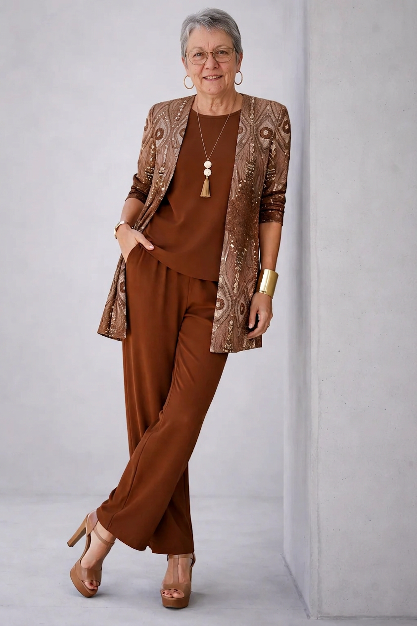 Leslie | Classic Elegance Three Piece Set