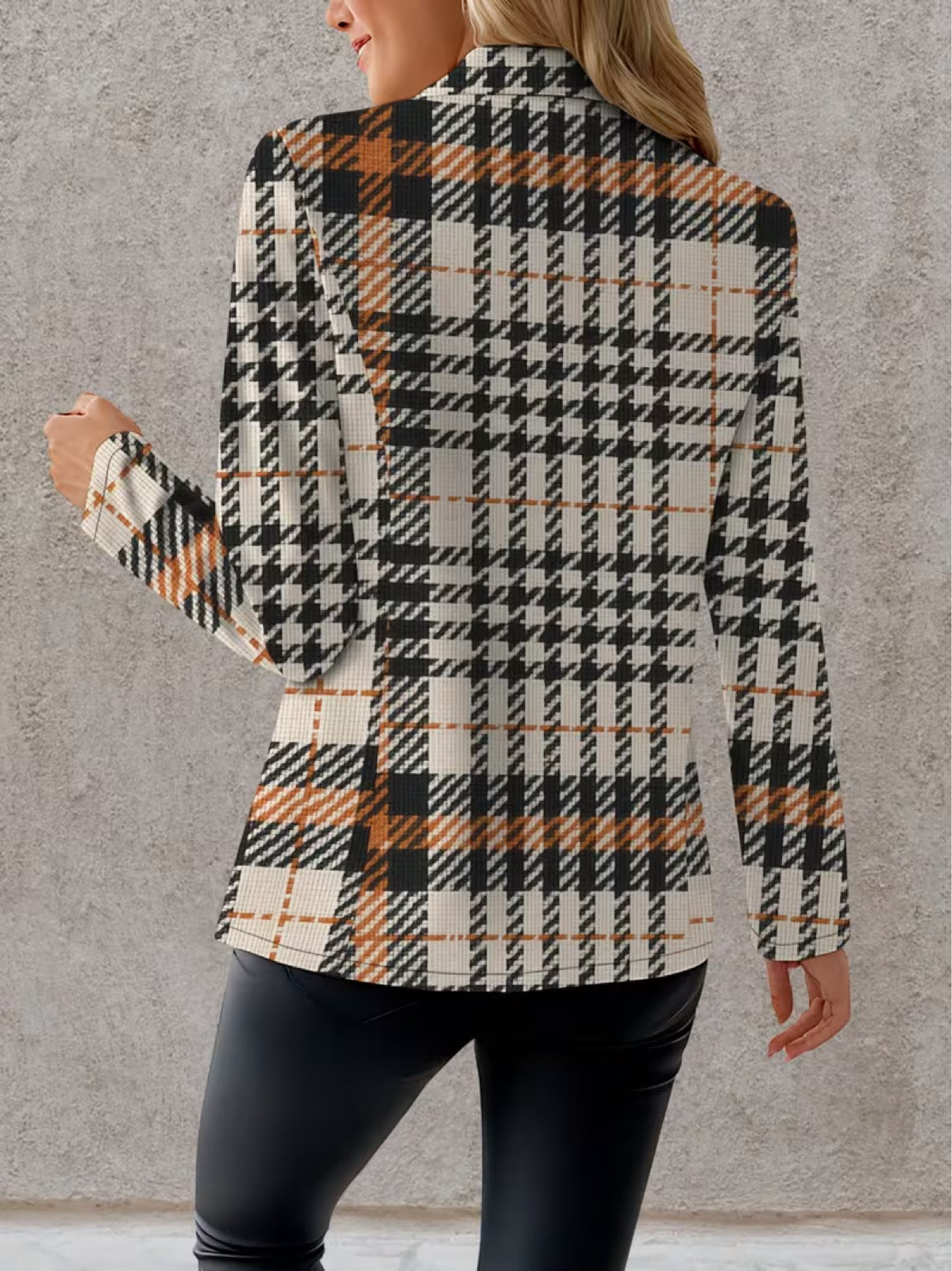 Ghislaine | Houndstooth Blazer