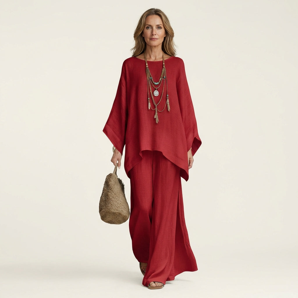 Majolie | Linen Blend Boho Set