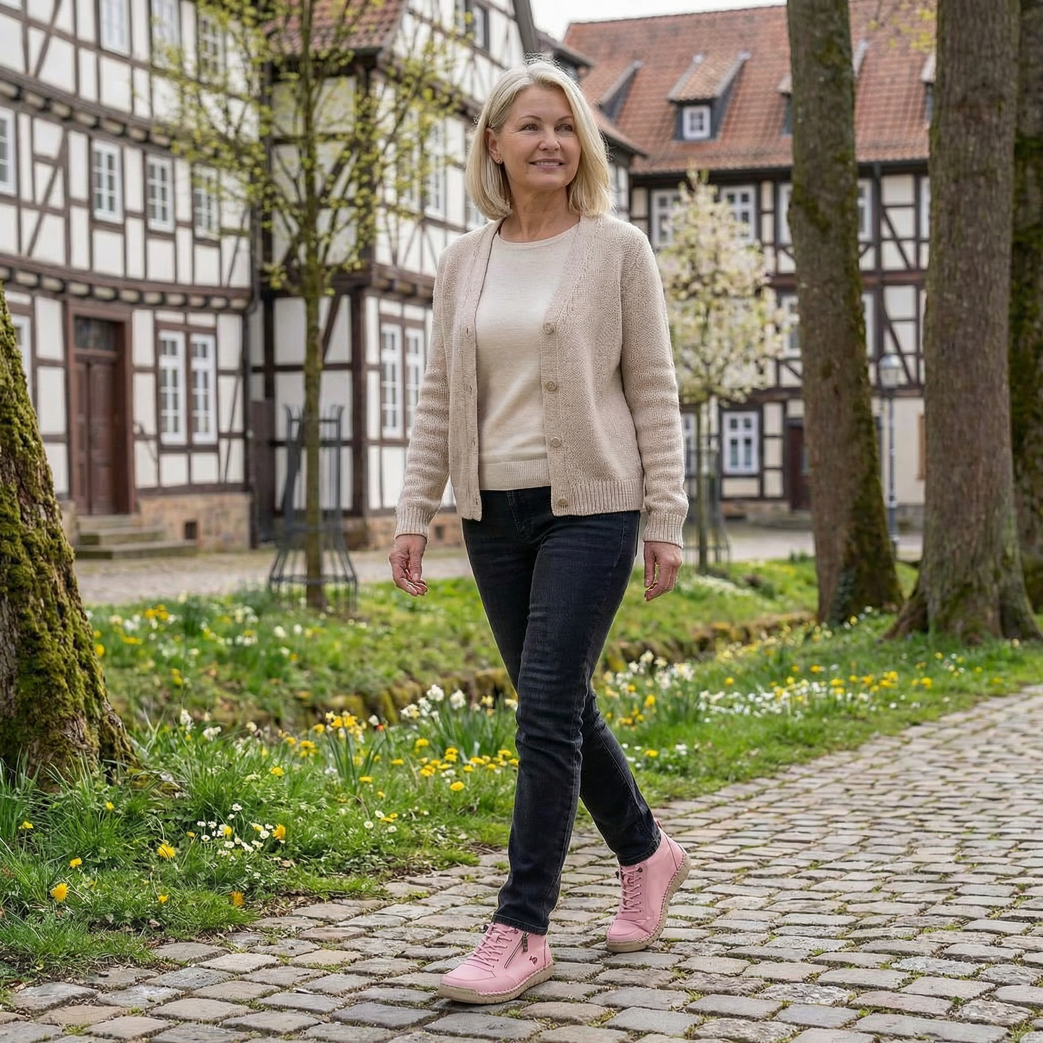 Nova | Cushioned Sneakers with a Side Zip