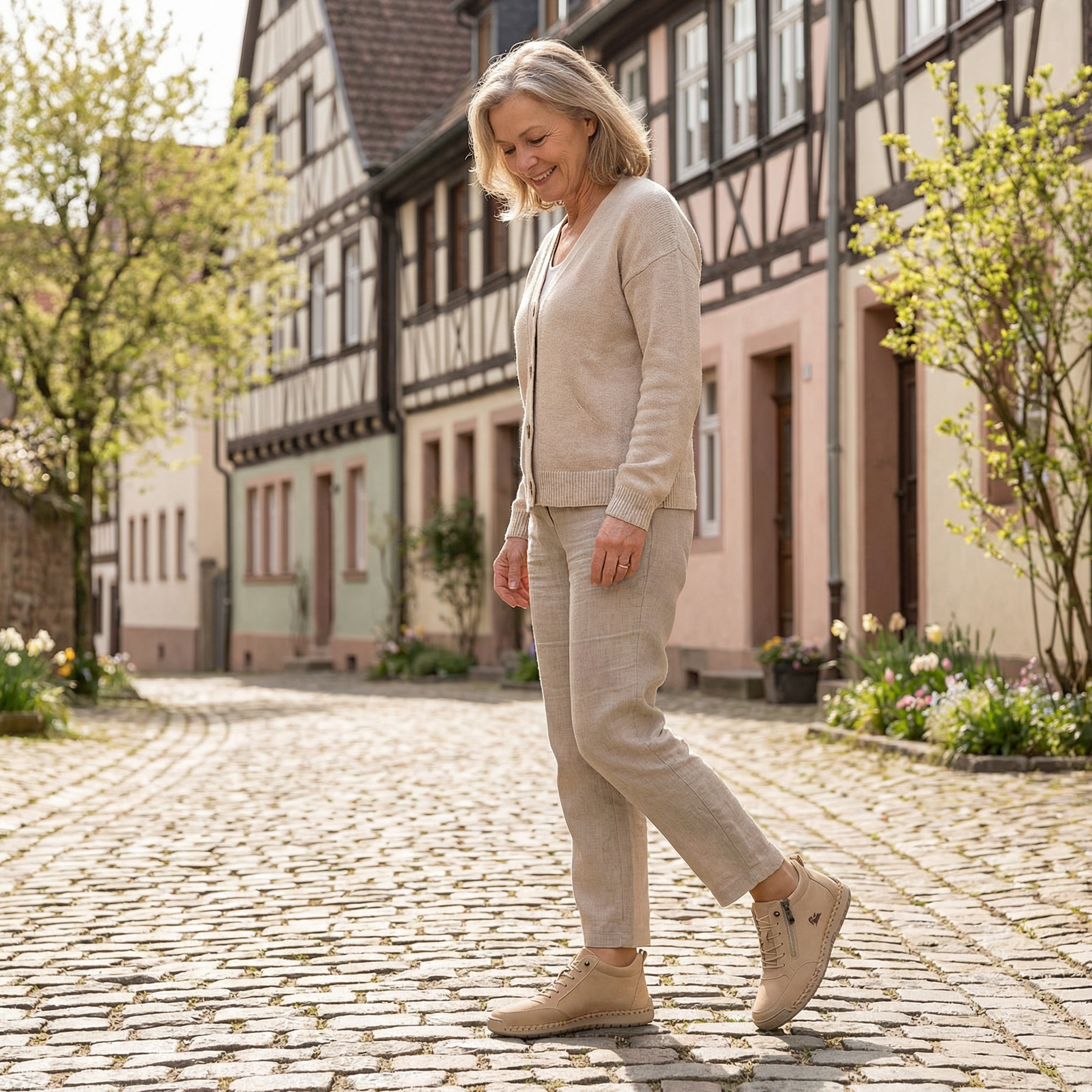 Nova | Cushioned Sneakers with a Side Zip