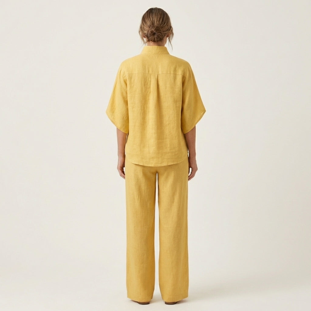 Zerah | Linen Two Piece Set