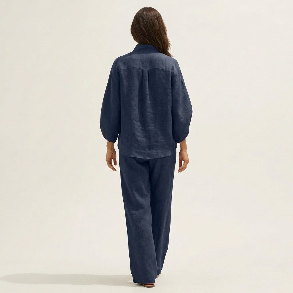 Zerah | Linen Two Piece Set