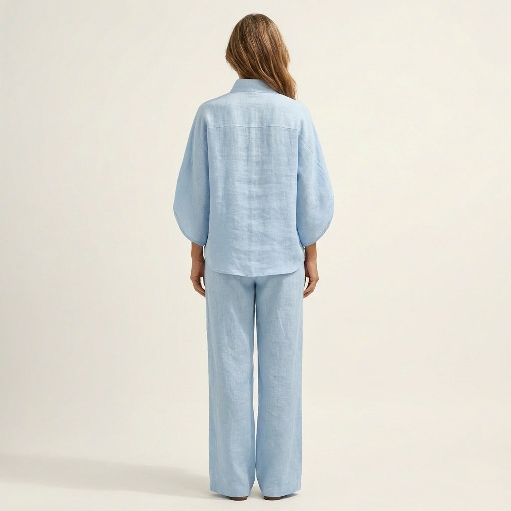 Zerah | Linen Two Piece Set