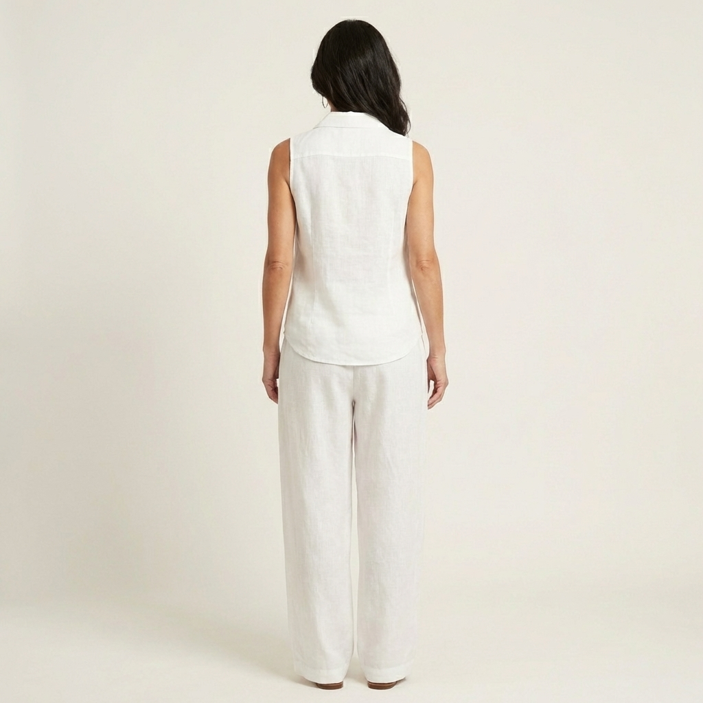 Twiila | Wrap Top And Wide Leg Set