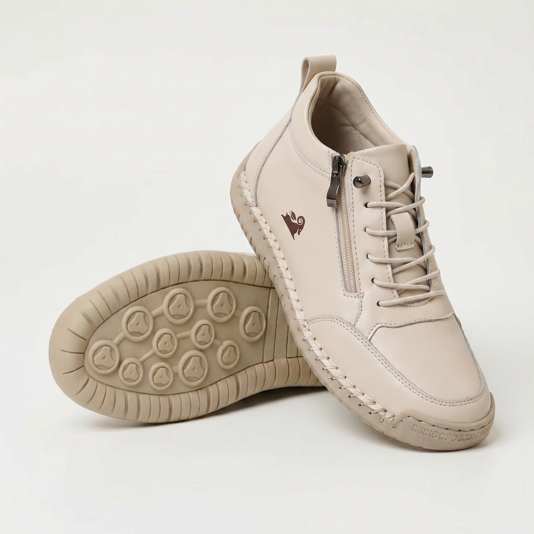 Nova | Cushioned Sneakers with a Side Zip