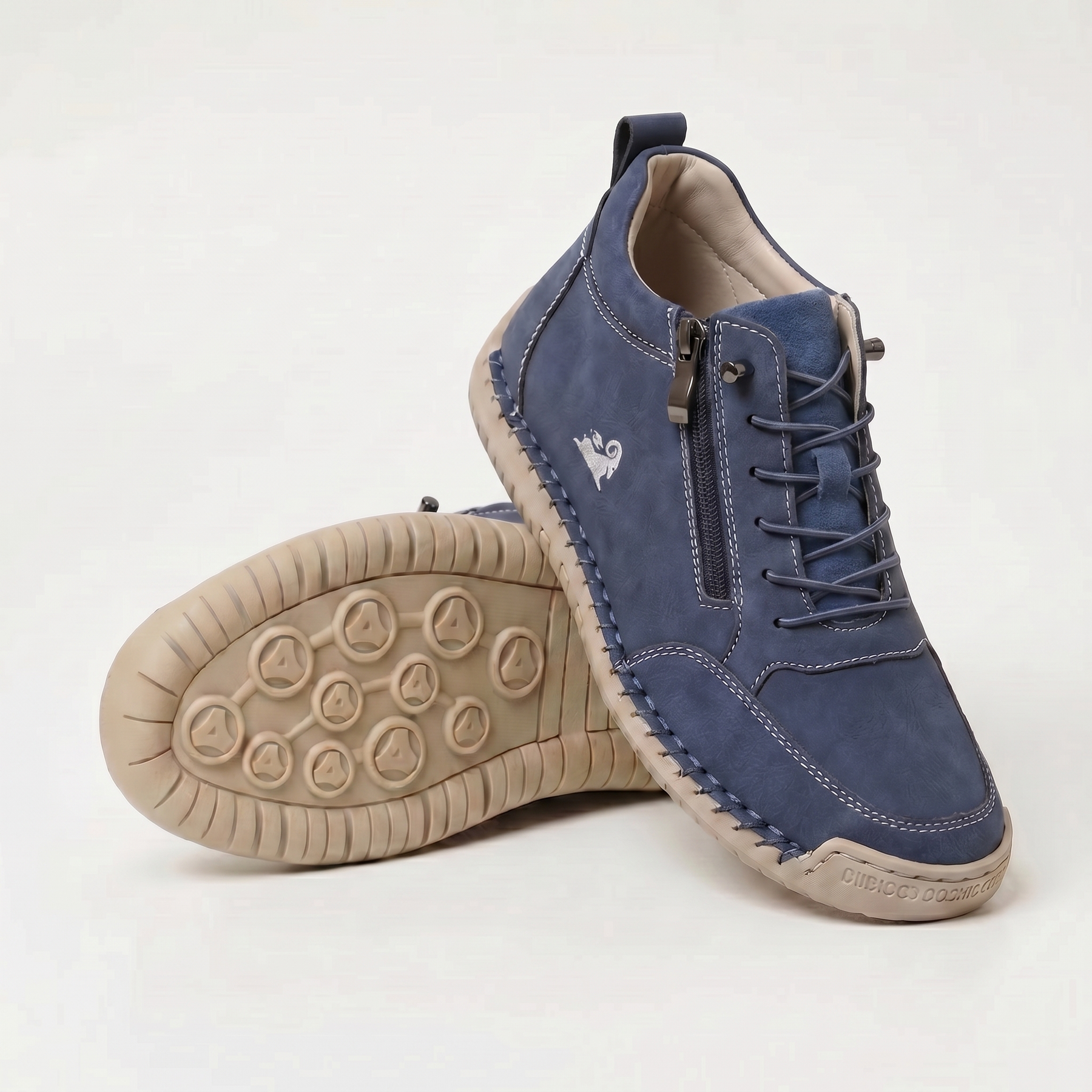 Nova | Cushioned Sneakers with a Side Zip