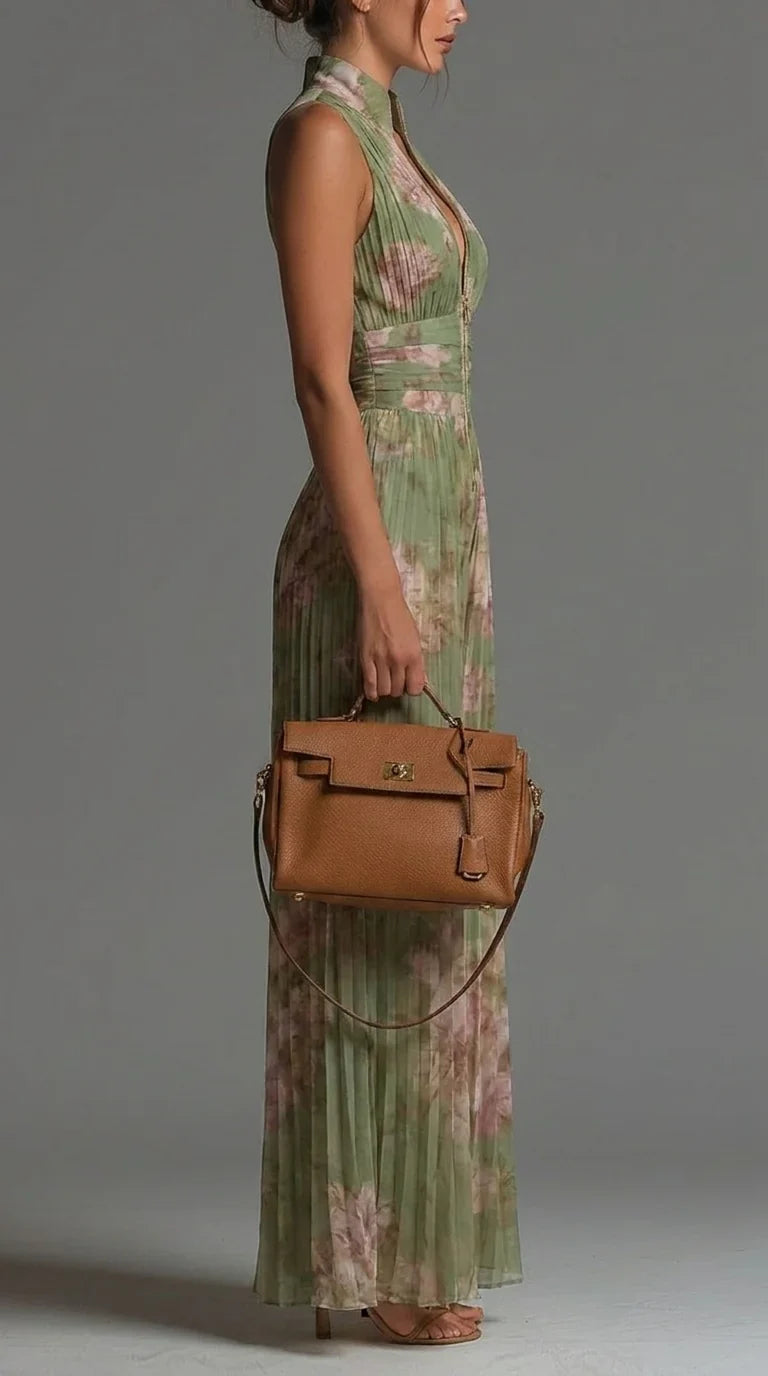 Delphine | Pleated Jumpsuit
