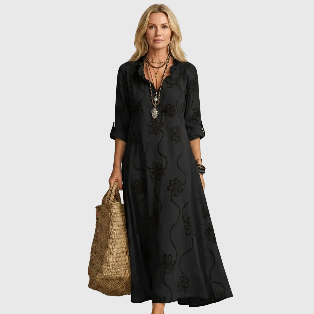 Minna | Relaxed Shirt Midi Dress