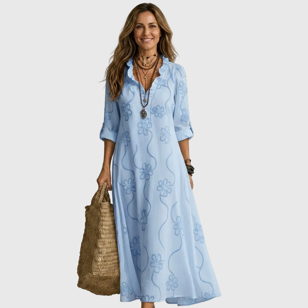Minna | Relaxed Shirt Midi Dress