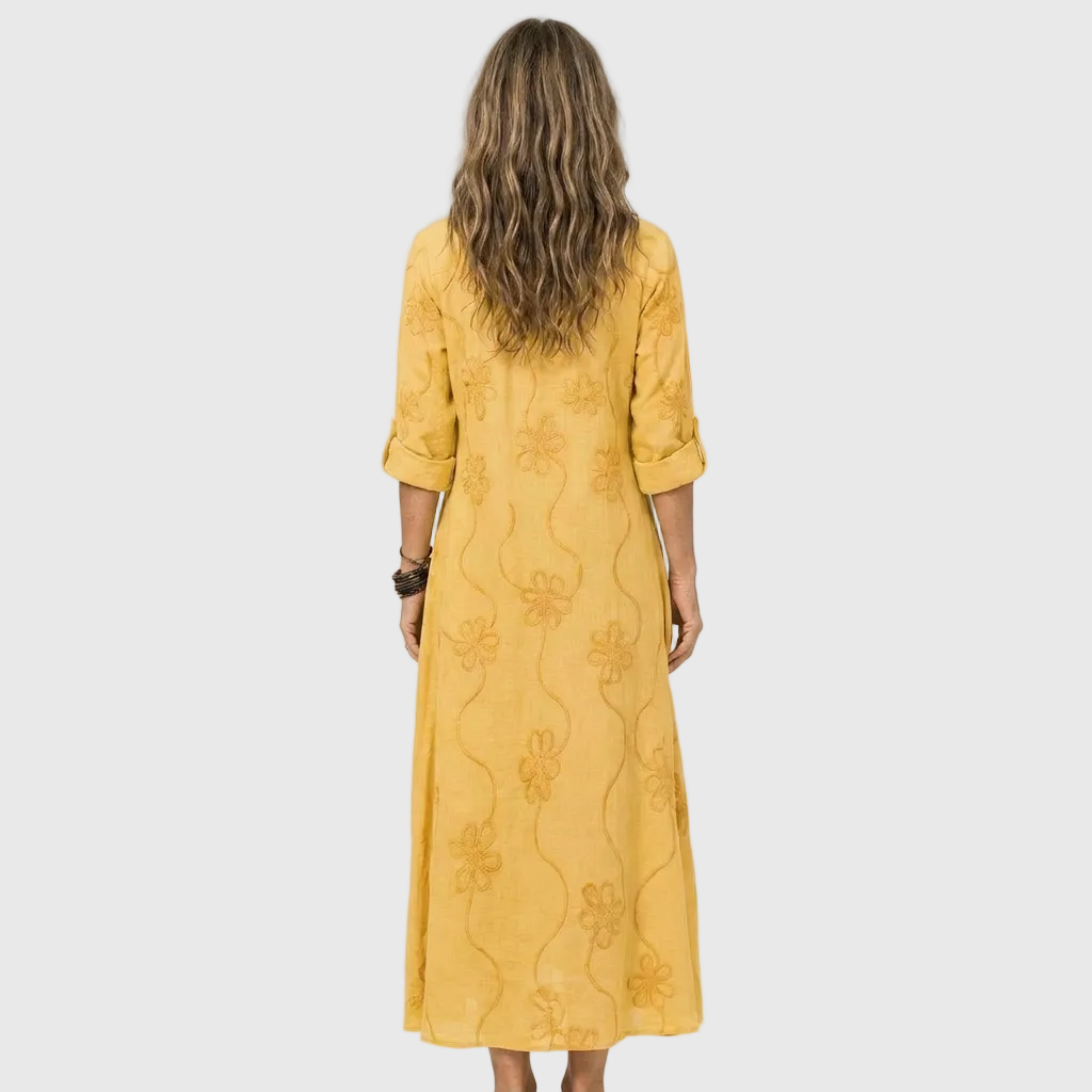 Minna | Relaxed Shirt Midi Dress