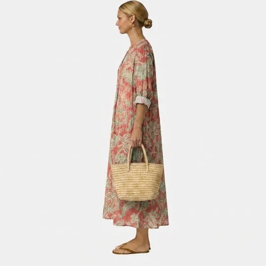 Amabel | Blossom Print Midi Dress