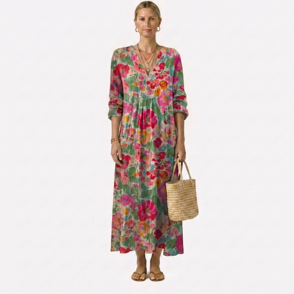 Lorna | Floral Flowing Dress