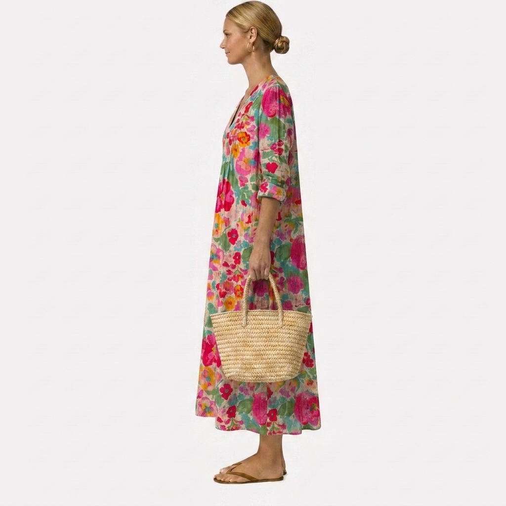 Lorna | Floral Flowing Dress