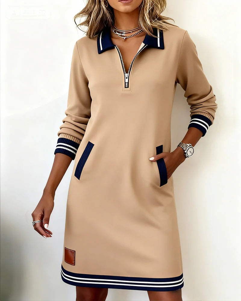 Gloria | Chic Long Sleeve Dress