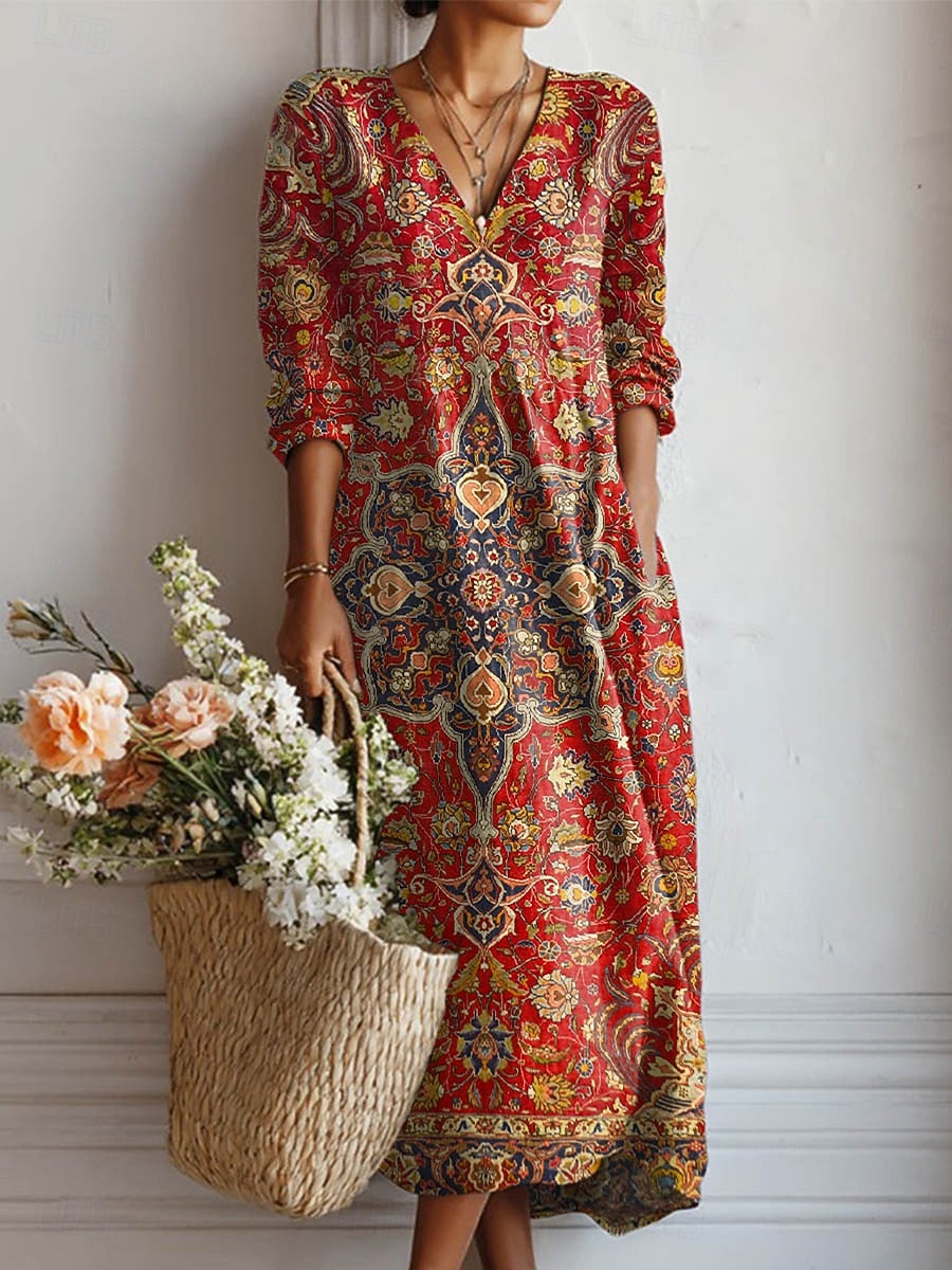Roselle | Bohemian Maxi Dress