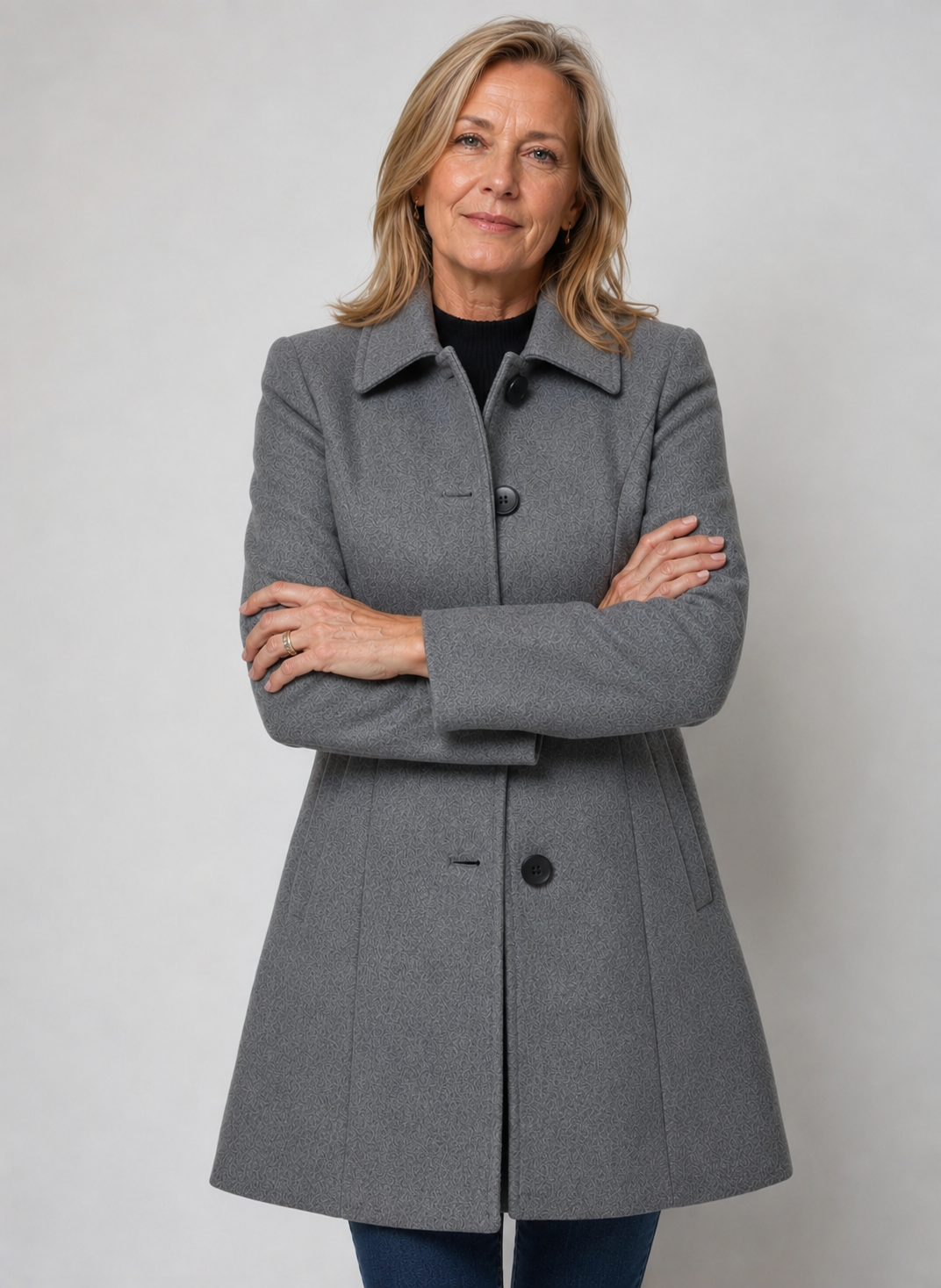 Lenora | Classic Fit And Flare Coat
