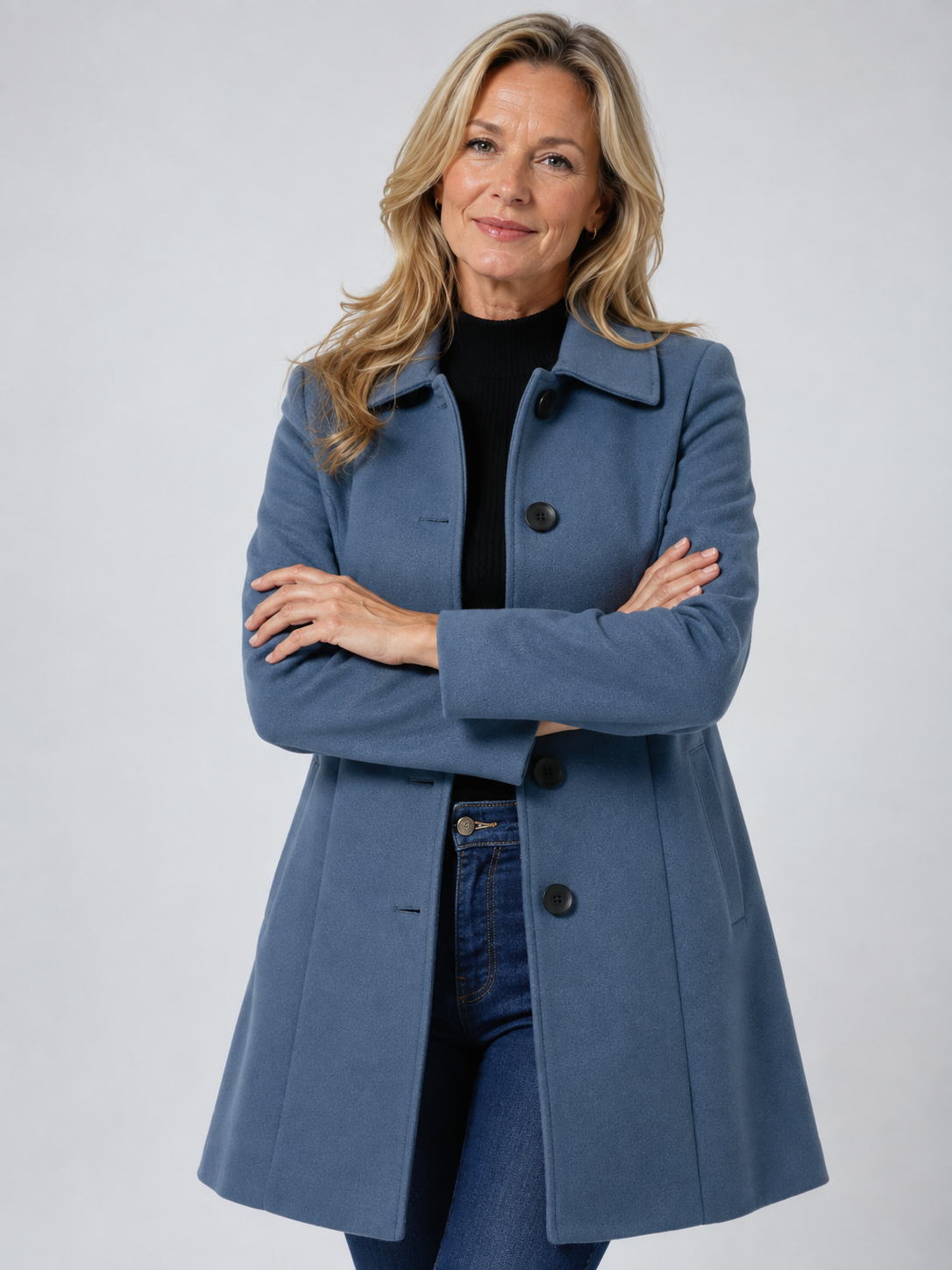 Lenora | Classic Fit And Flare Coat
