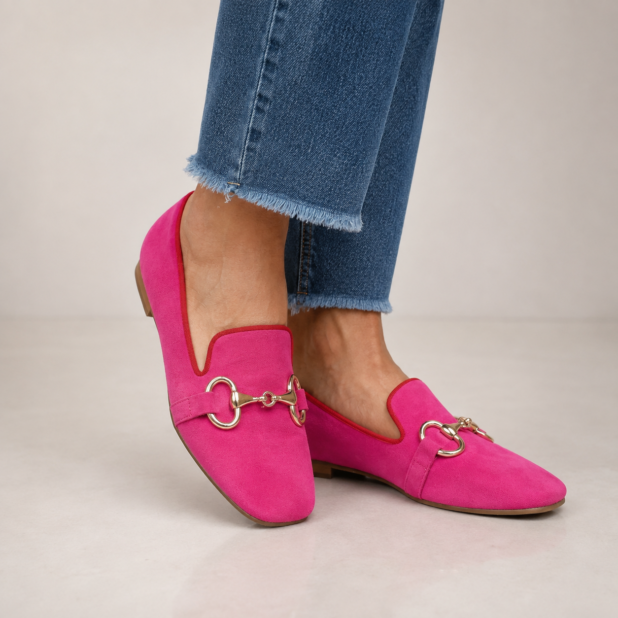 Lillian | Suede Slip On Loafers