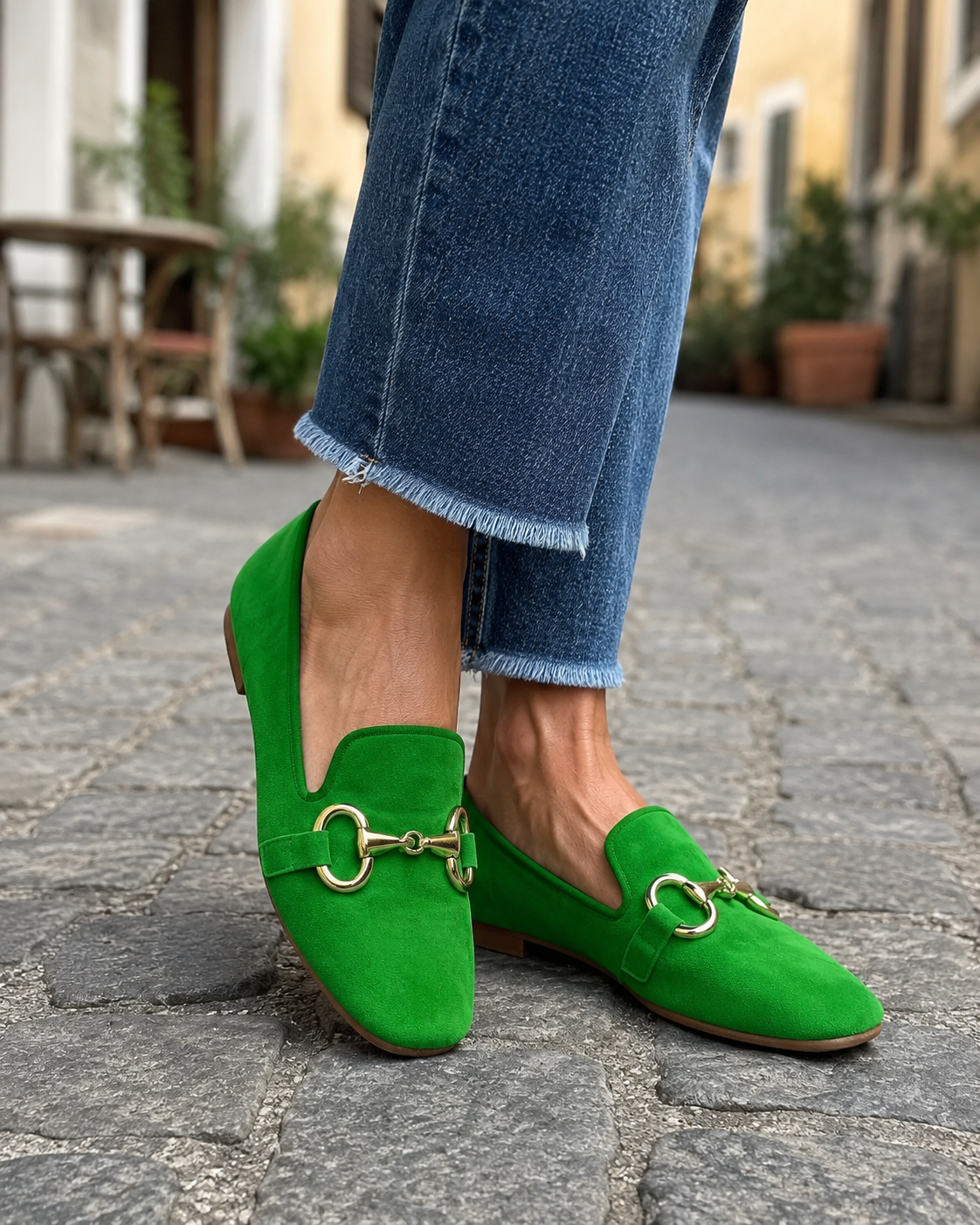 Lillian | Suede Slip On Loafers