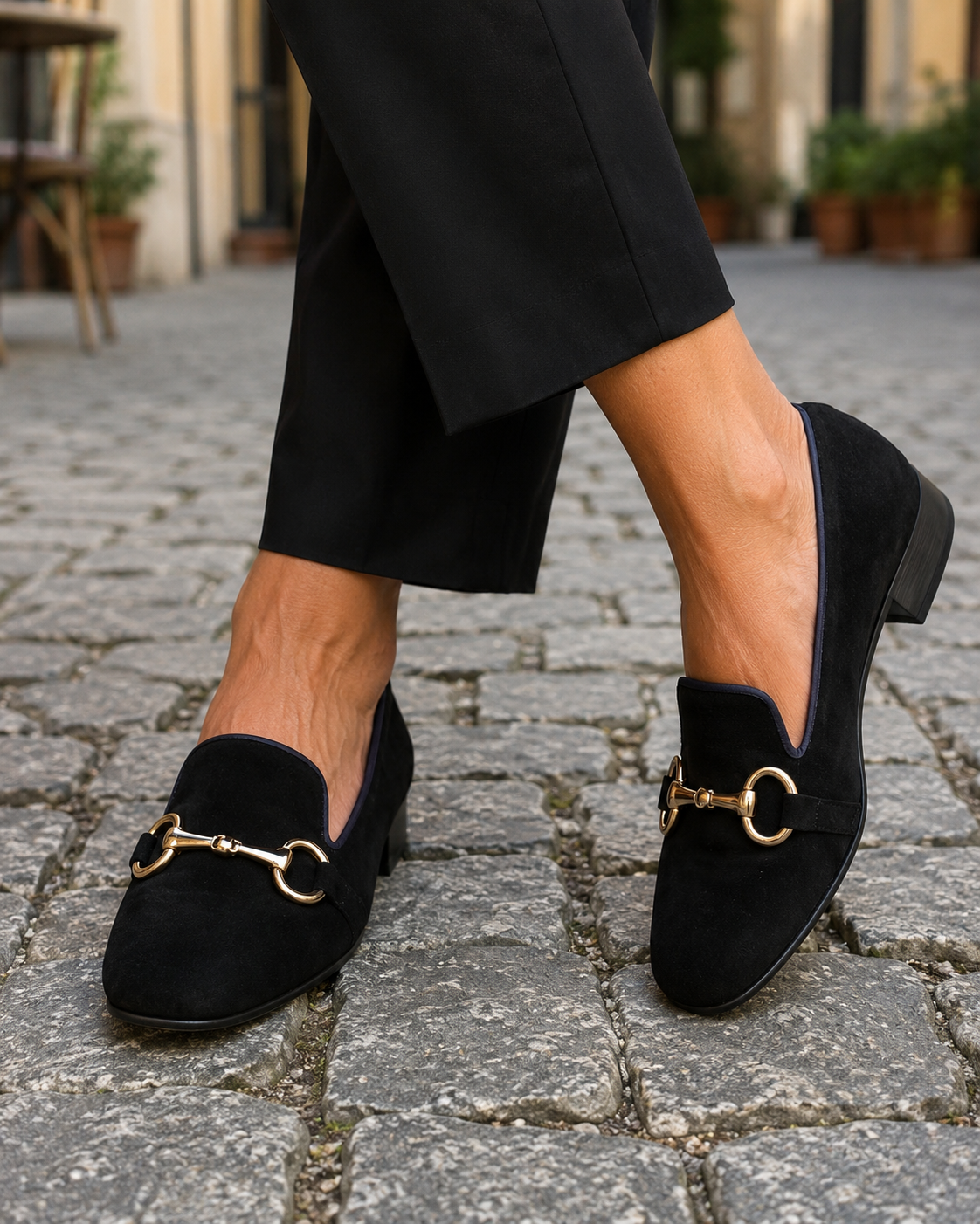 Lillian | Suede Slip On Loafers