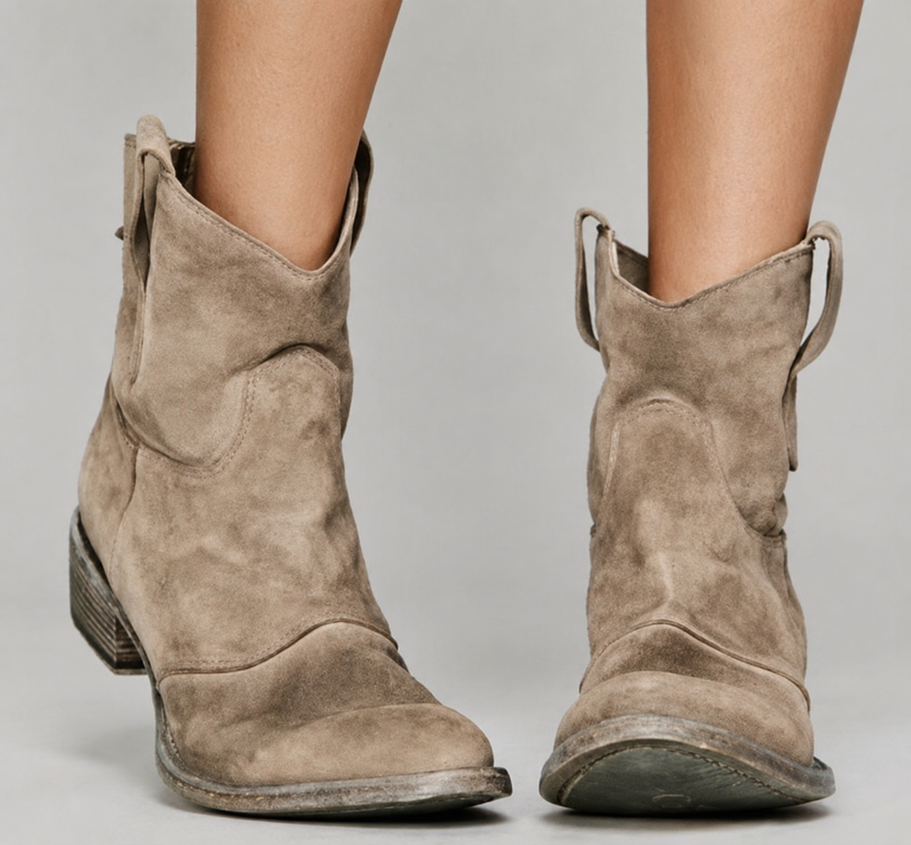 Maren | Western Ankle Boots