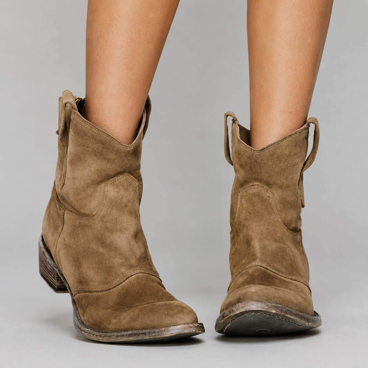 Maren | Western Ankle Boots