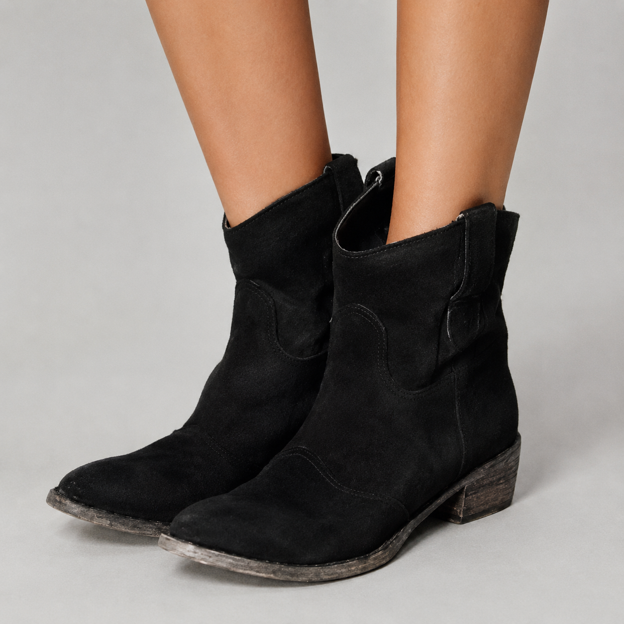 Maren | Western Ankle Boots
