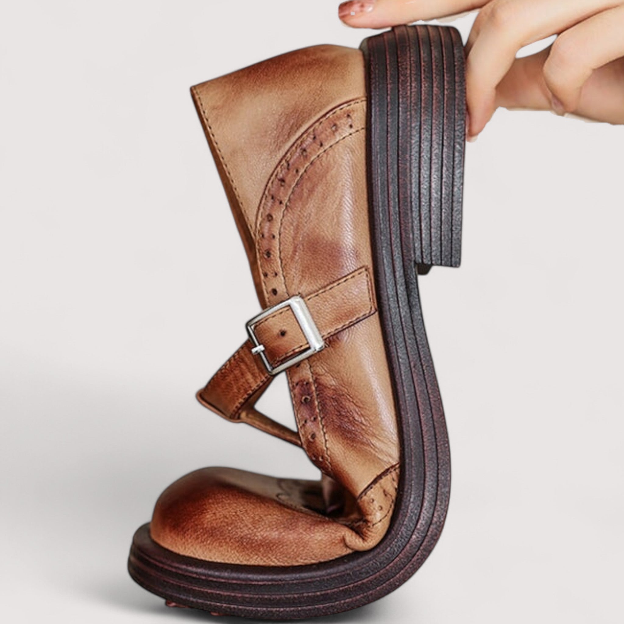 Margery | Cushioned Mary Janes